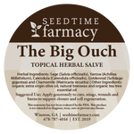 The Big Ouch - Topical Herbal Salve for Deeper Wound Support